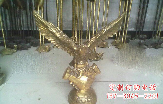 广州大展宏图老鹰铜雕