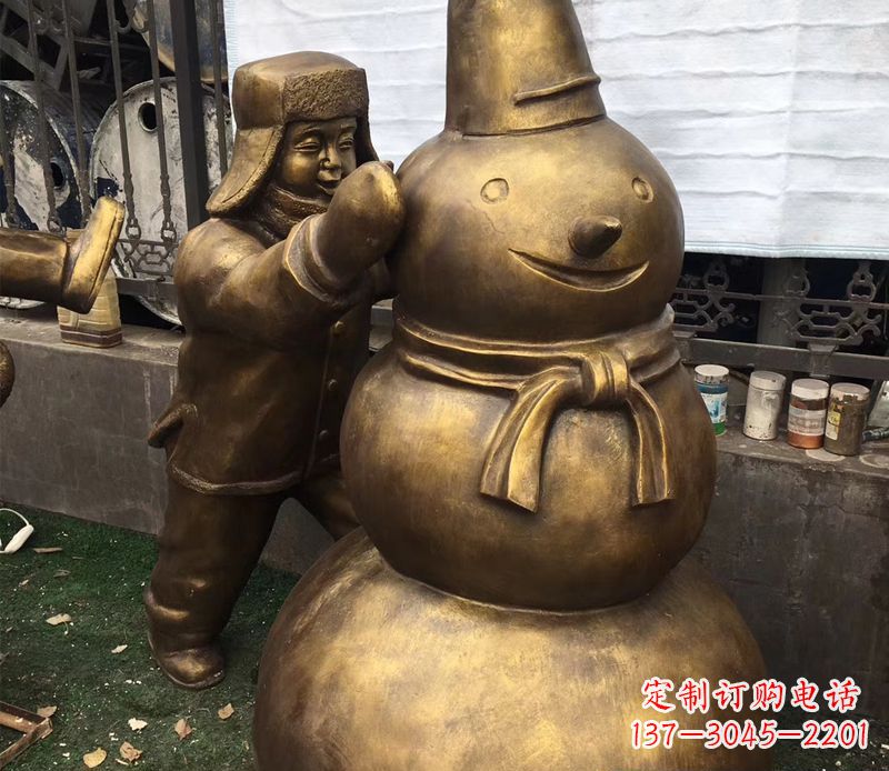 广州儿童铜雕精美礼品