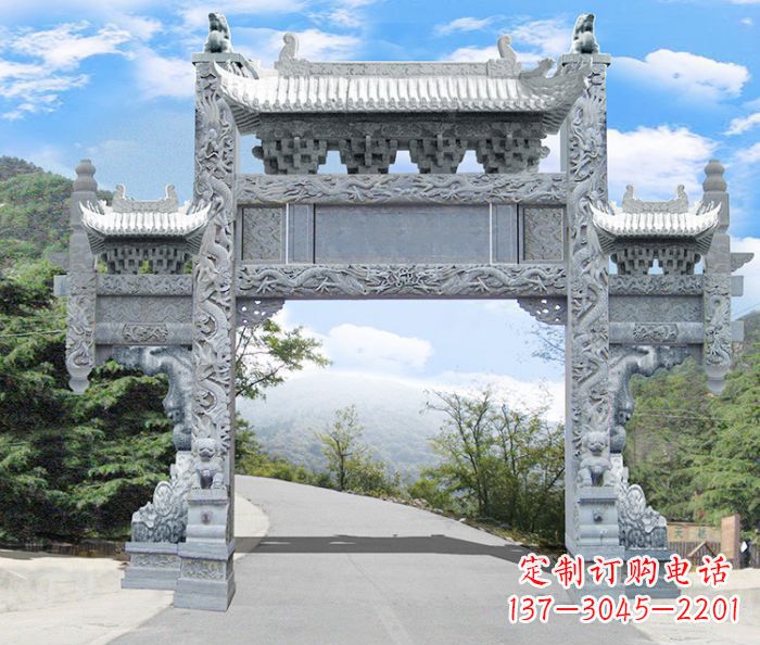 广州精美牌坊雕塑