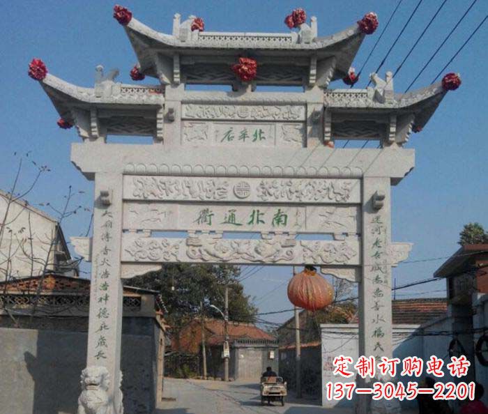 广州优质大理石牌坊雕塑