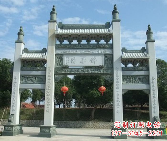 广州牌坊雕塑艺术品定制精品