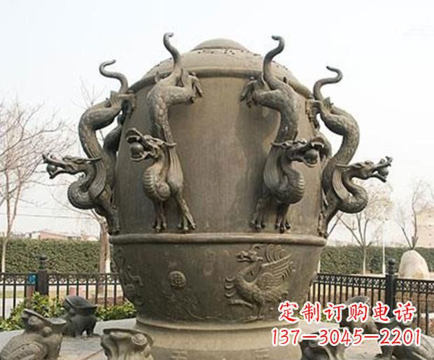 广州精美地动仪铜雕