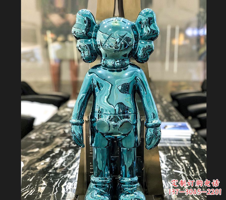广州不锈钢机器人雕塑