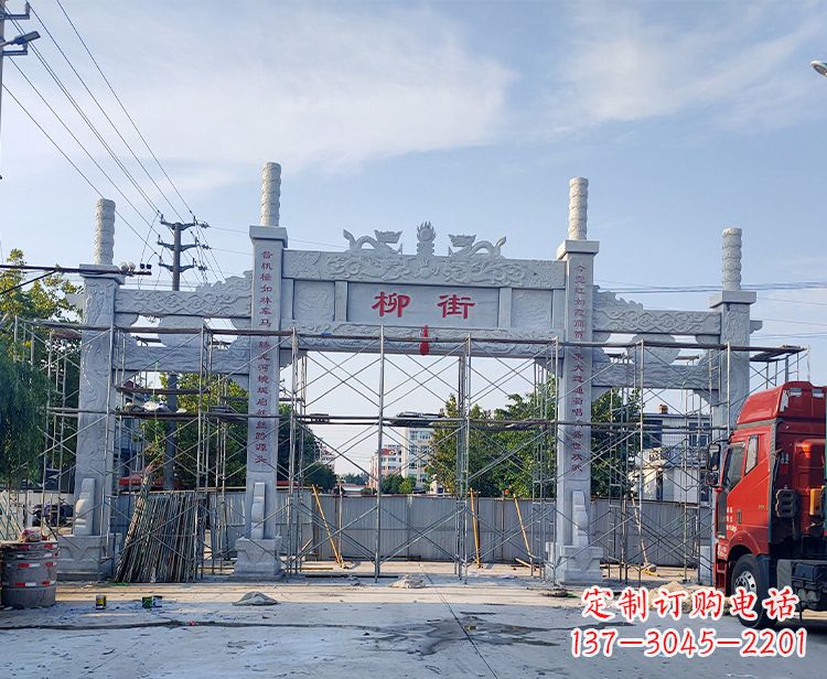 广州牌坊铜锻雕塑,让您的空间绽放光彩