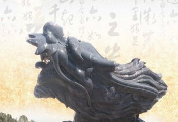 广州新潮大理石龙头雕塑