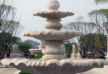 广州狮子头花钵雕塑