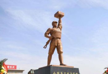 广州董存瑞雕塑景区名人英雄雕像