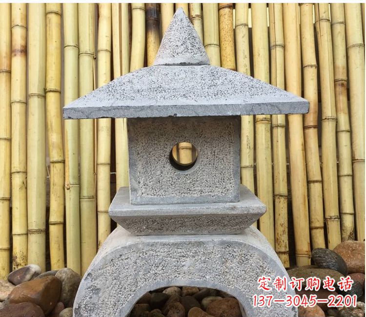 广州古典灯笼石雕