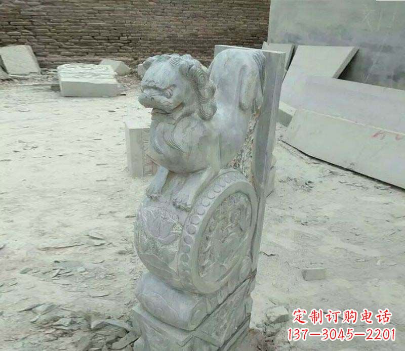 广州精美石门墩雕塑,缔造绝色佳作