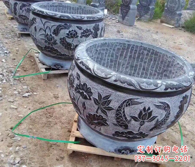 广州古典水缸雕塑