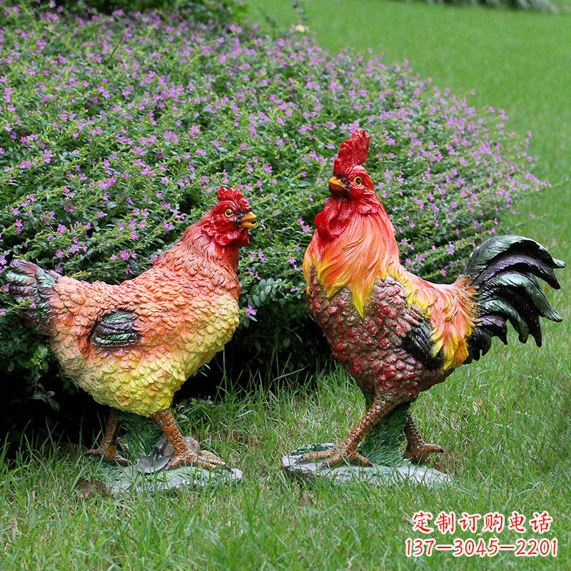 广州典雅公鸡雕塑