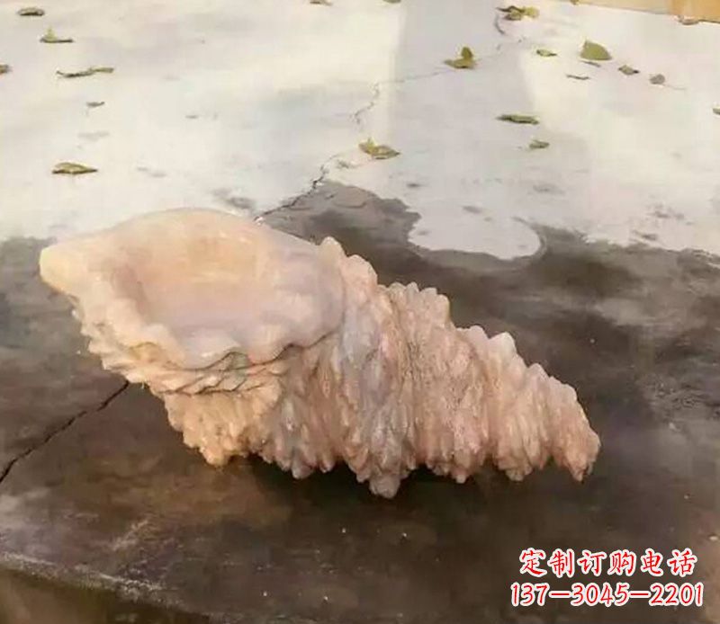 广州仿真海螺石雕