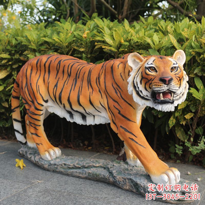 广州精美老虎雕塑