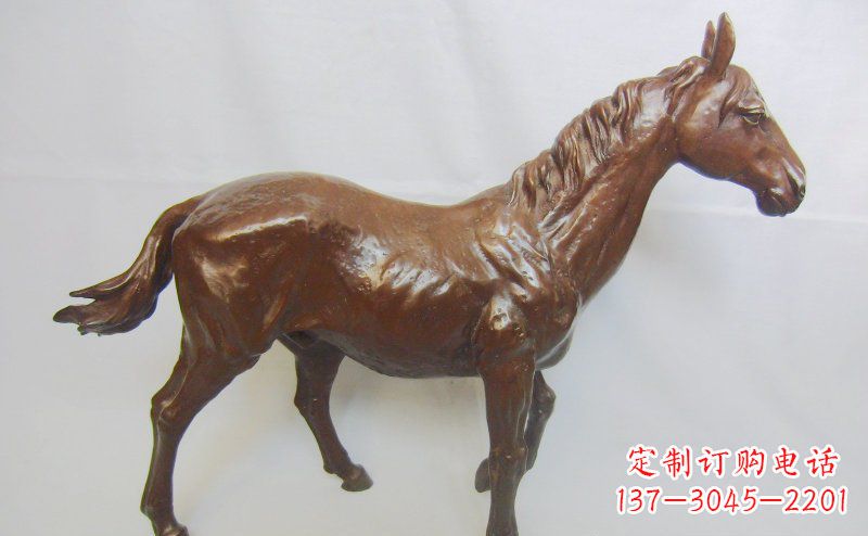 广州仿真马铸铜动物雕塑