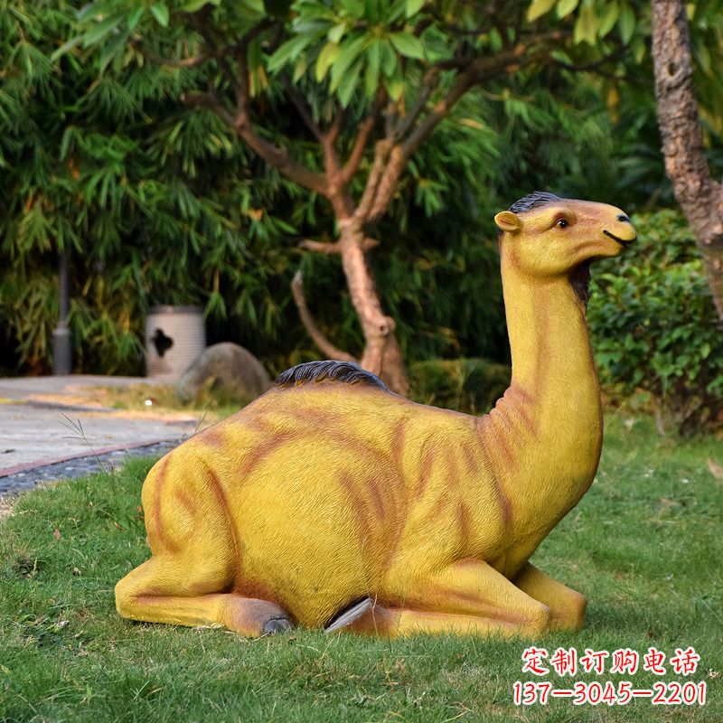 广州艺术精美的骆驼雕塑