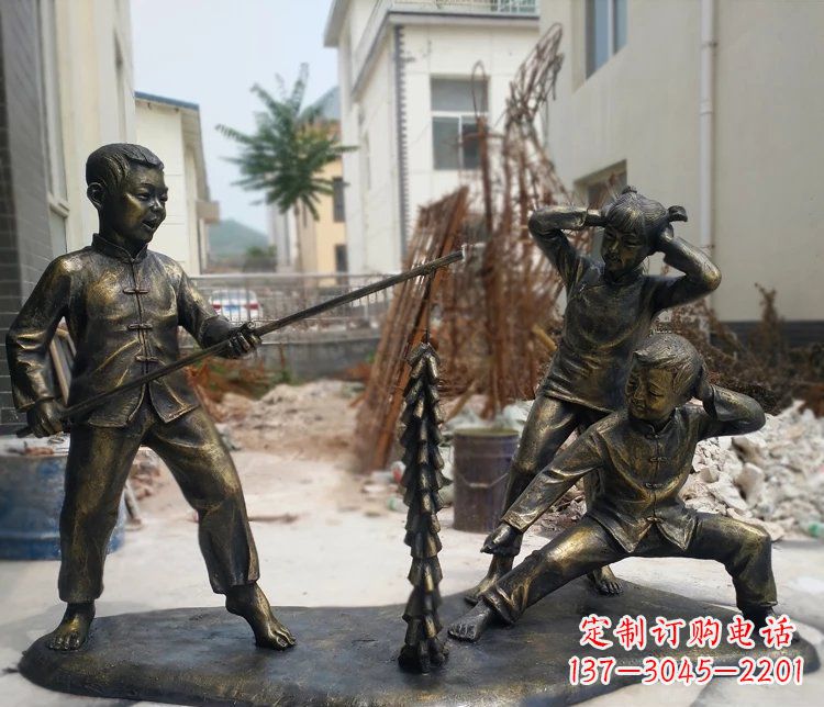广州精美儿童铜雕,为孩子们带来欢乐