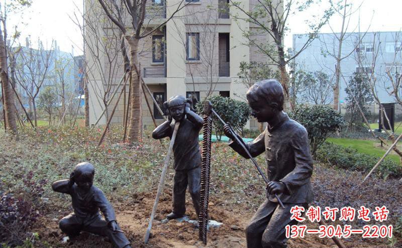 广州中领雕塑 | 为儿童景观带来美好的铜雕塑