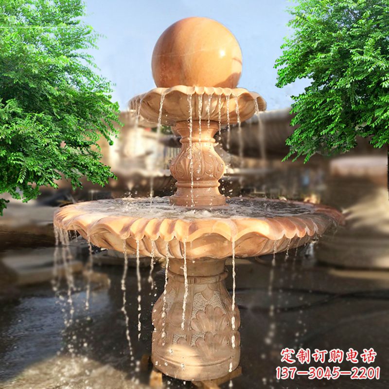 广州精致别致的风水球雕塑