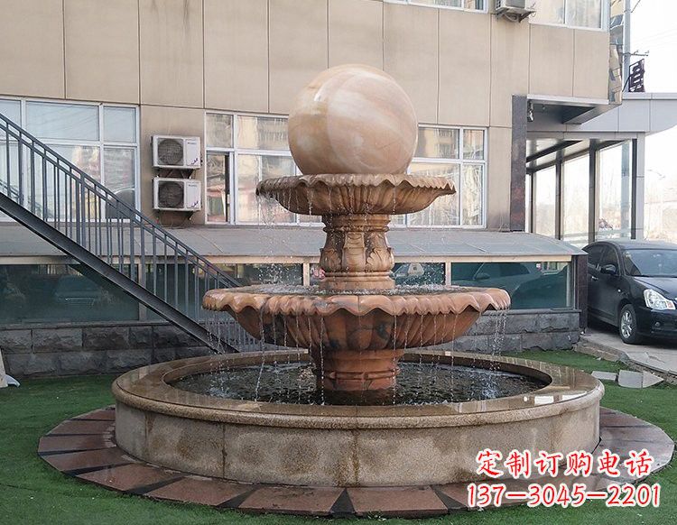 广州独特的风水球石雕