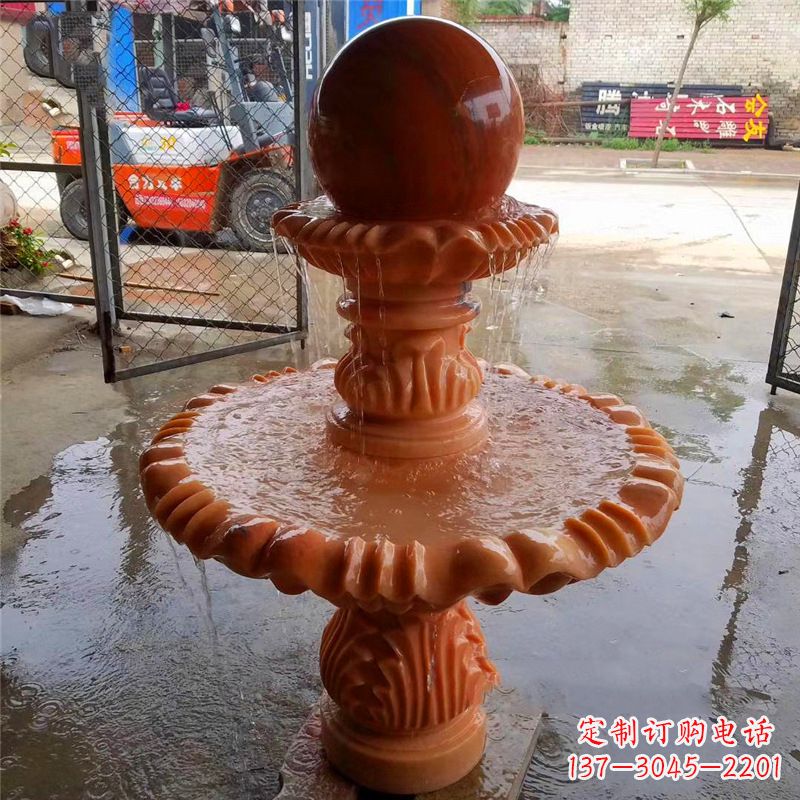 广州风水球石头雕塑