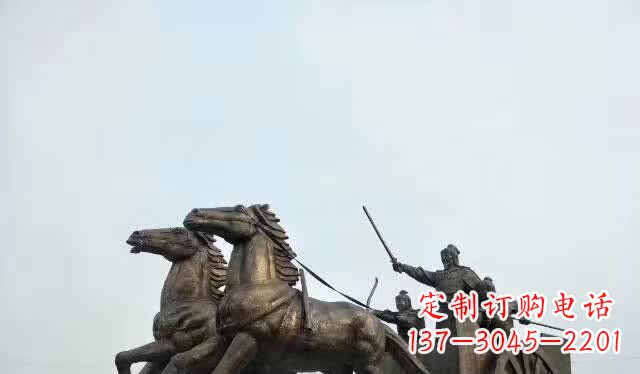 广州文艺复兴风格马车雕塑