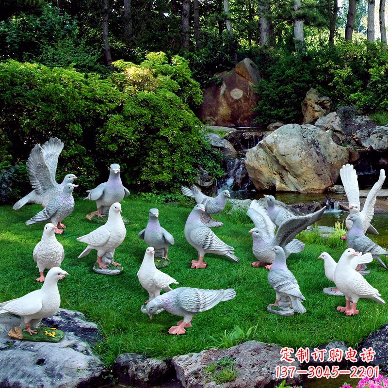 广州鸽子不锈钢雕塑
