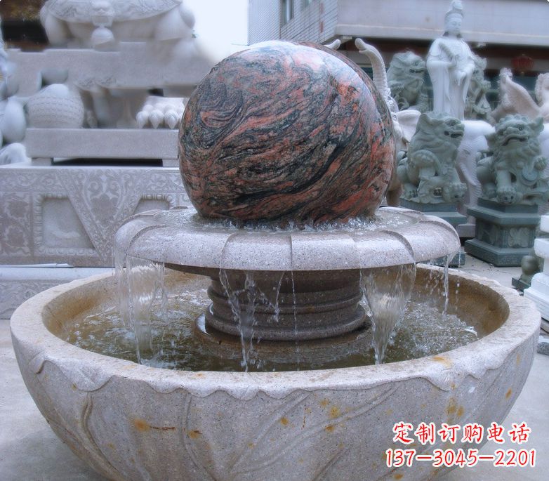 广州时尚精致·水流喷泉雕塑