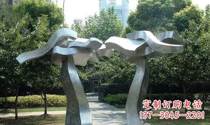 广州不锈钢拱门定制雕塑