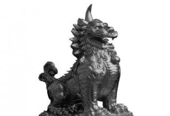 广州独角兽铜雕塑，精美细腻传统工艺