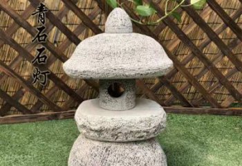 广州精美仿古石灯公园照明灯石雕