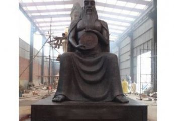 广州伏羲铜雕塑，精雕细琢的精美艺术品