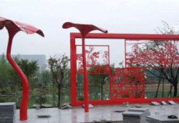 广州不锈钢龙凤雕塑