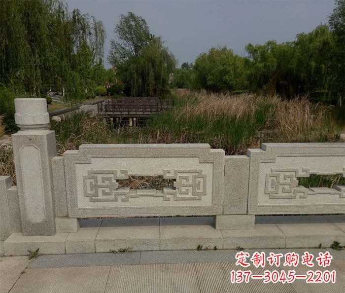 广州优雅大气的公园栏板雕塑