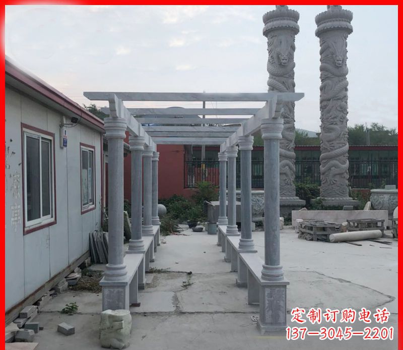 广州艺术之大理石石雕长廊