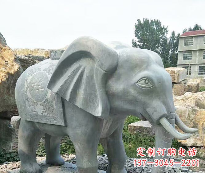 广州精美大象雕塑，装点你的公园