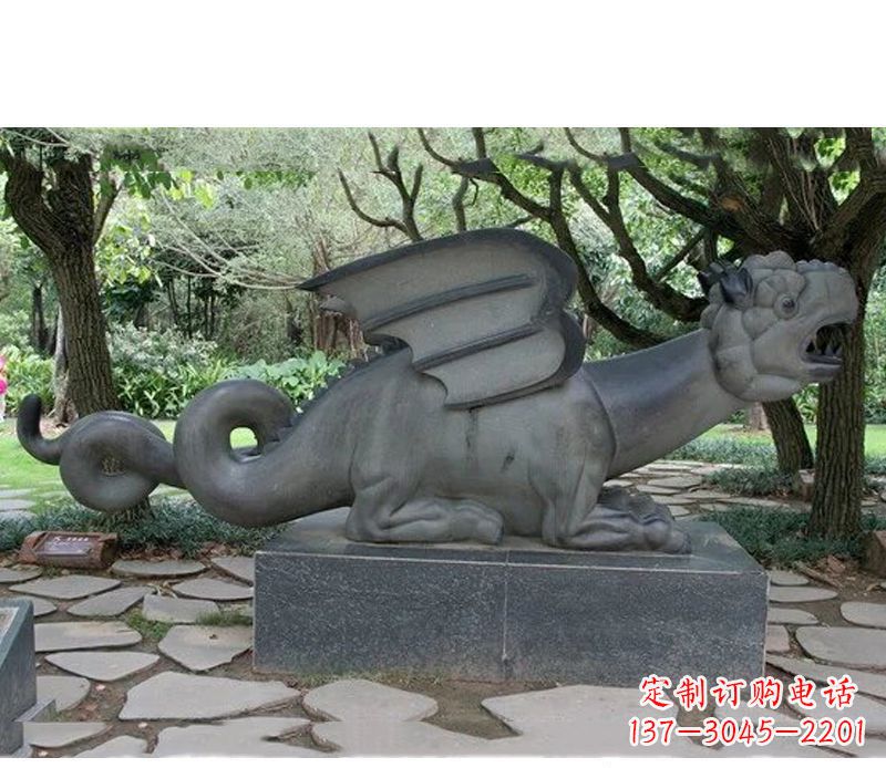 广州领雕塑 - 公园级恐龙石雕