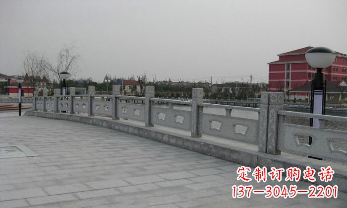 广州公园仿古石栏板 (2)