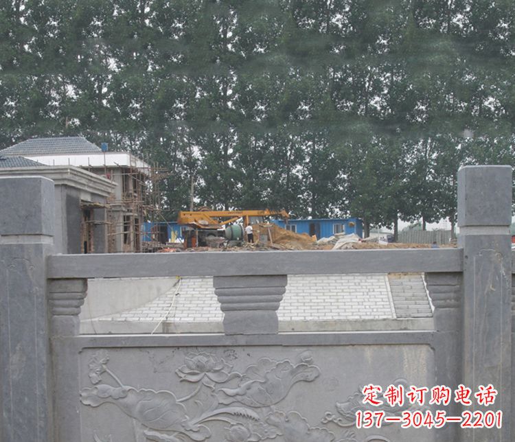 广州独特的仿古公园石栏板雕塑