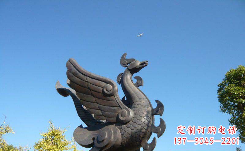 广州艺术雕塑 | 公园凤凰铜雕