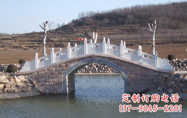 广州公园拱桥石雕