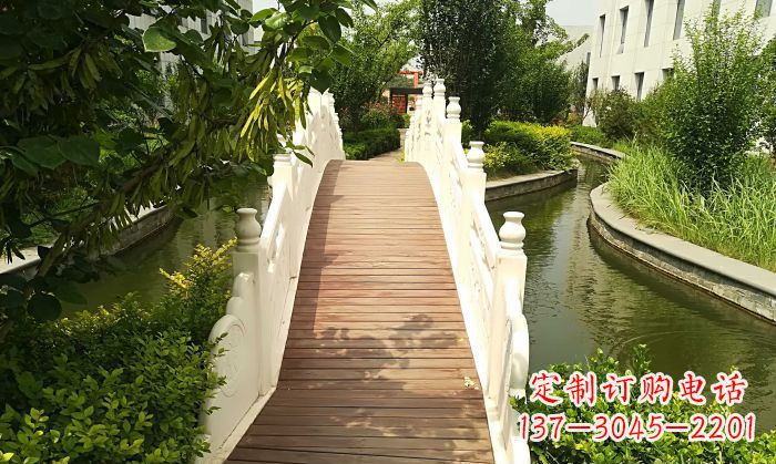 广州公园汉白玉石拱桥 (5)