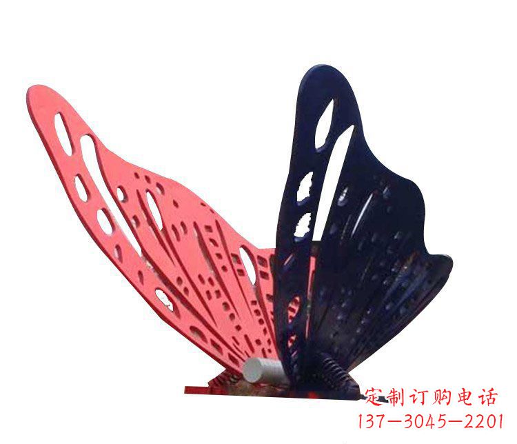 广州精致纯粹,不锈钢蝴蝶雕塑