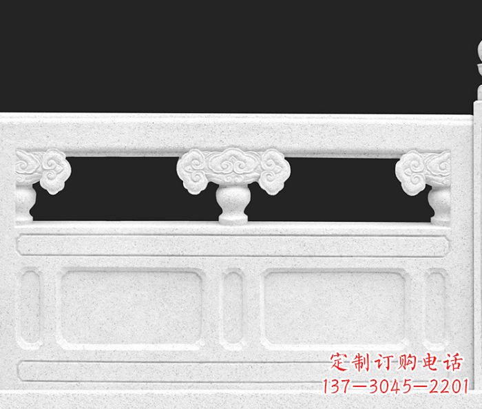广州汉白玉石栏板雕塑