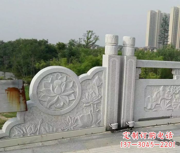 广州汉白玉石雕栏板