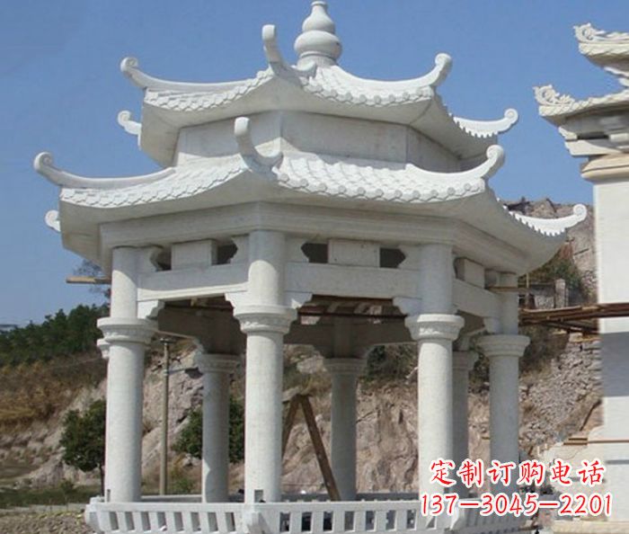 广州专业汉白玉凉亭雕塑