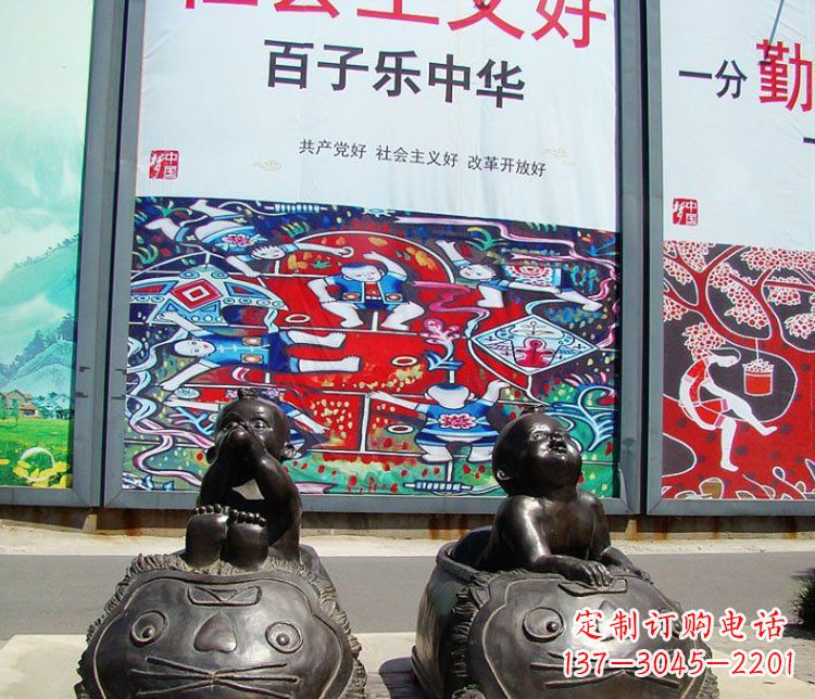 广州出众的老虎仿铜雕塑