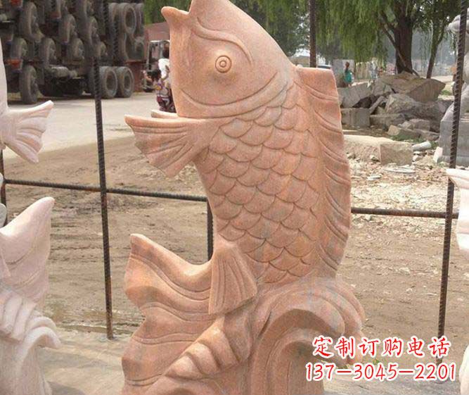 广州红石喷泉雕塑,点亮公园景观