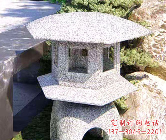 广州石头雕塑灯——点亮公园之美