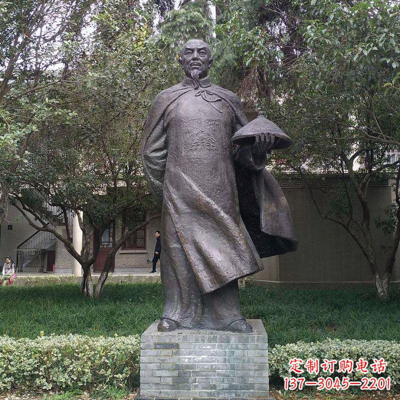 广州传承晚清民族英雄林则徐精铸雕塑
