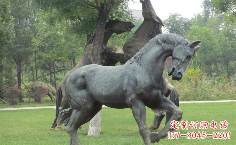 广州动物景观铜雕艺术品